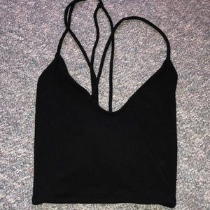 Garage tie-back top